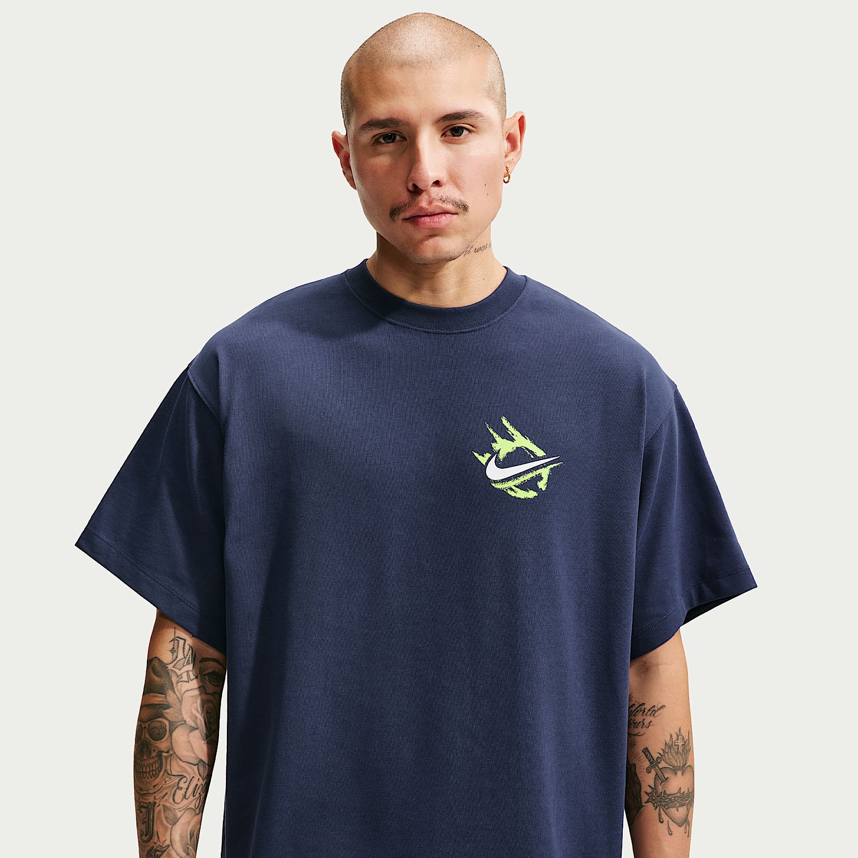 【新品未使用】NIKE AS M NK TEE SL HYPERLOCAL Nike Solo Swoosh Men's T-Shirt. Nike LU